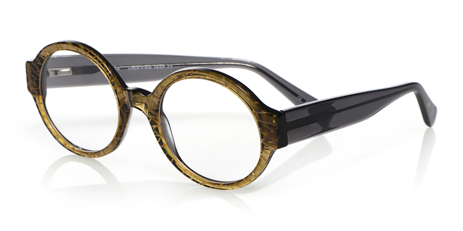 Deja View Color 77 - Gold Multi Front with Grey Temples - Image 2