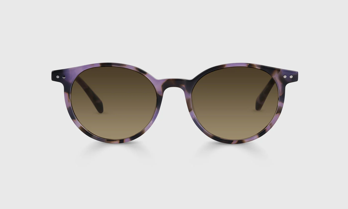 Case Closed Average Color 20 - Lavender Tortoise Front and Temples