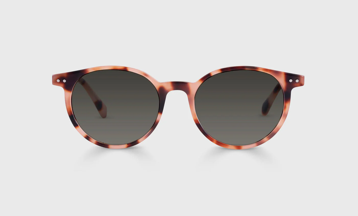 Case Closed Average Color 43 - Blush Pink Tortoise Front and Temples - Image 2