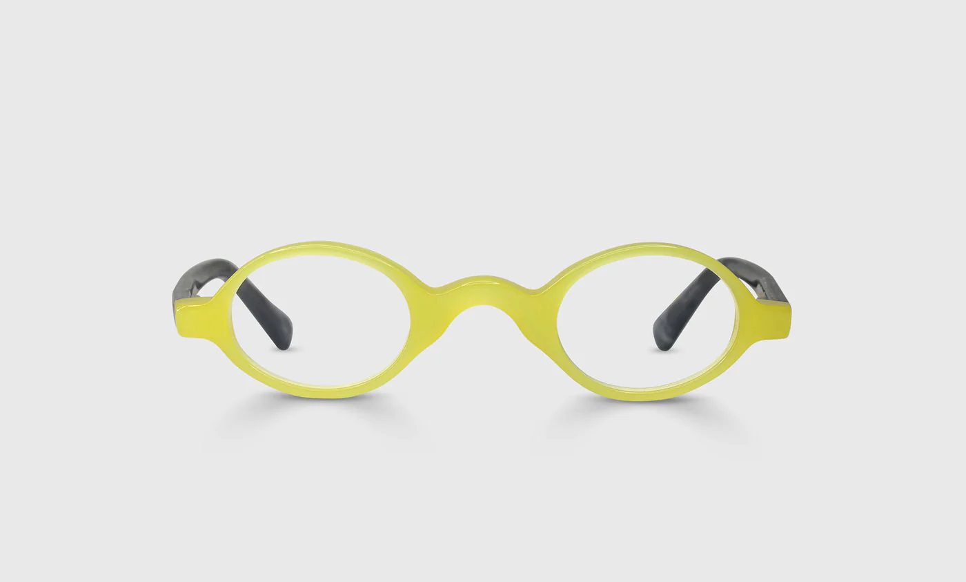 Old Money Color 78 - Electric Yellow Front and Grey-Multi Temples