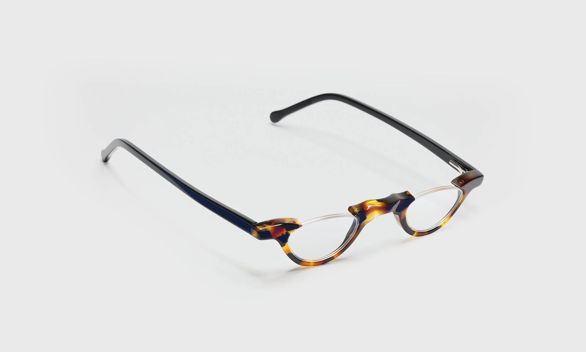 Topless Color F9 - Tokyo Tortoise Front with Black Temples - Image 3