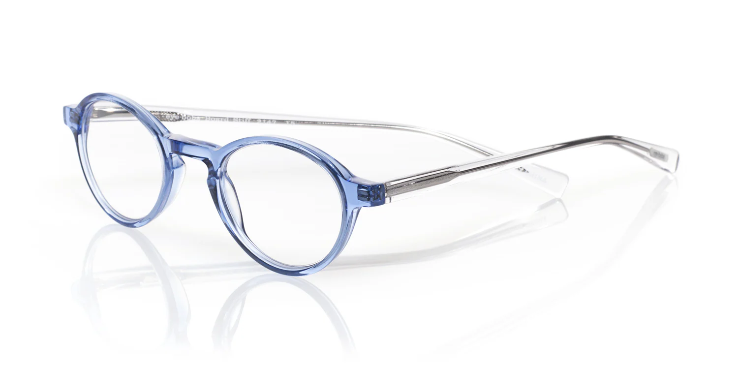 Board Stiff Narrow Color 15 - Light Blue Crystal Front with Crystal Temples - Image 3