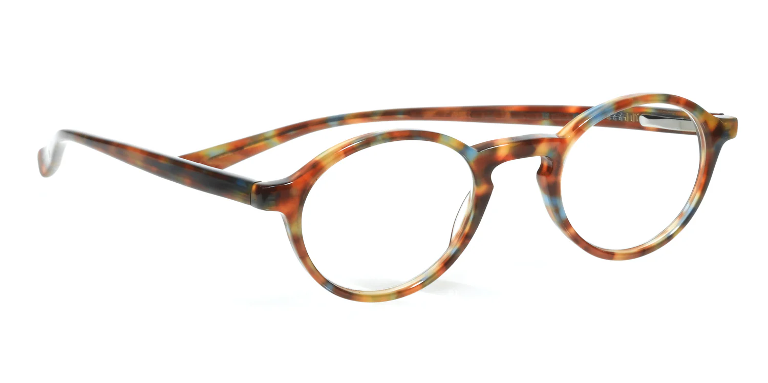 Board Stiff Narrow Color 16 - Spotty Blue Tortoise Front And Temples - Image 3