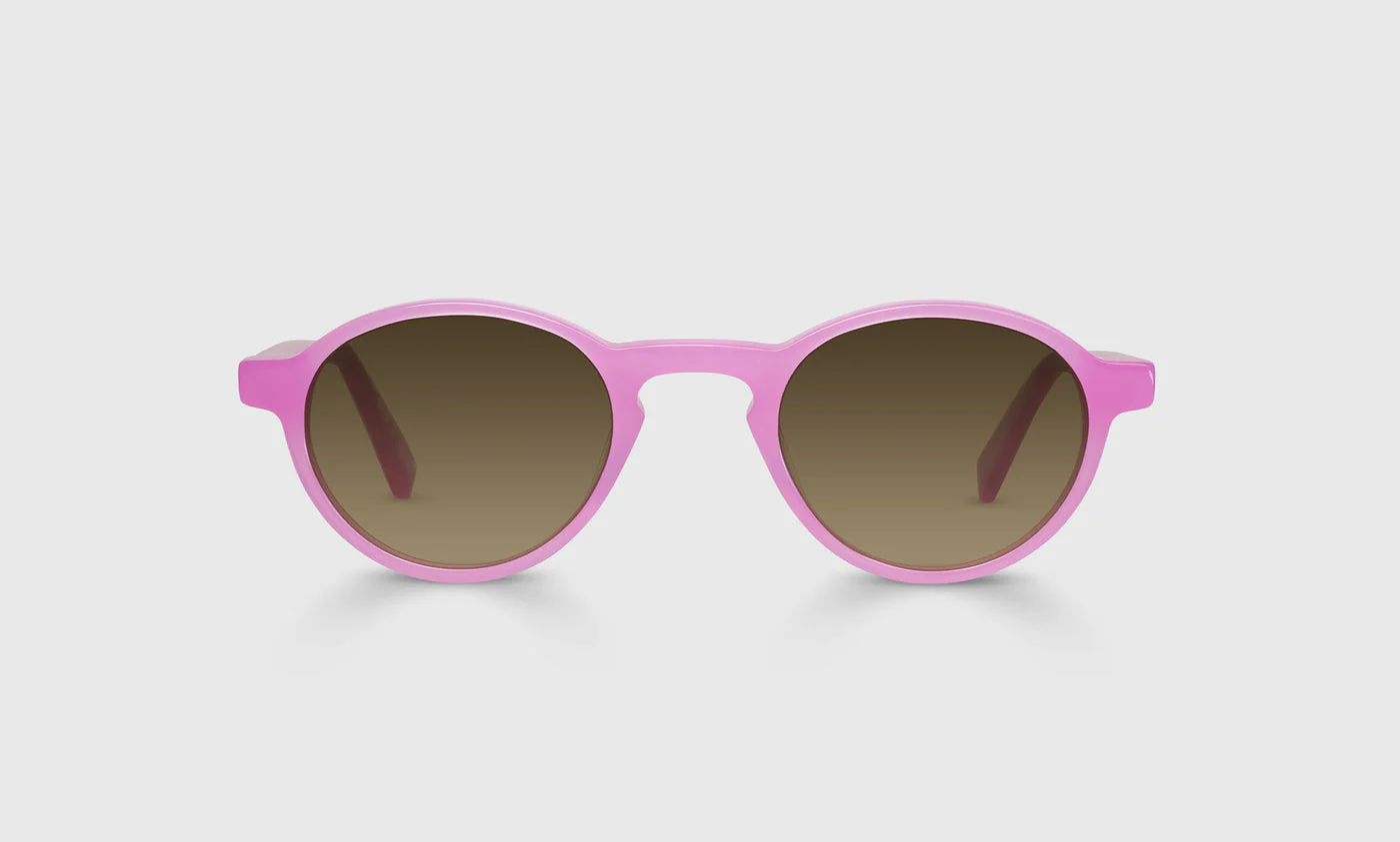 Board Stiff Narrow Color 43 - Bubble Gum Pink Front and Temples