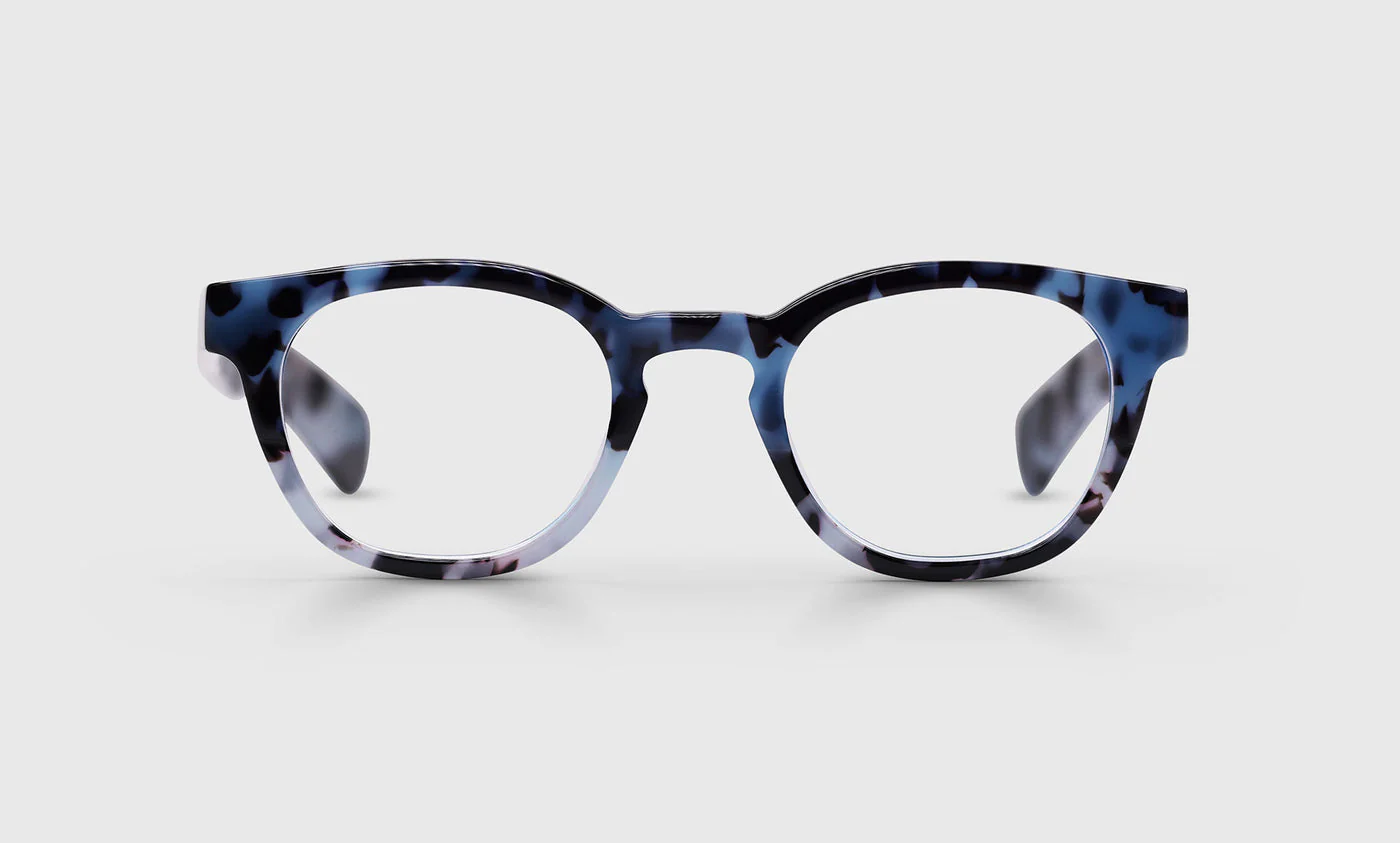 Total Wit Color 13 - Robin's Egg Tortoise Fade Front and Temples