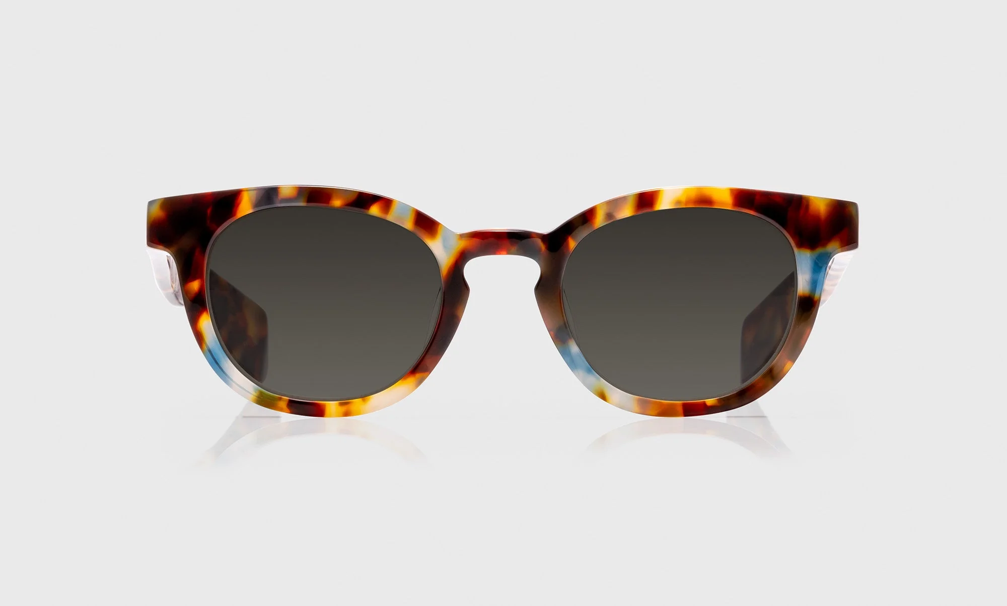 Total Wit Color 18 - Powder Blue and Coffee Tortoise Front and Temples - Image 2