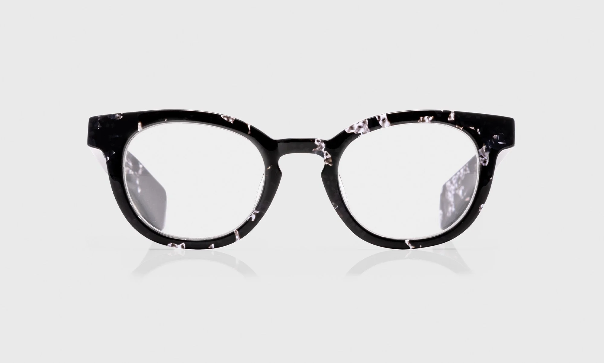 Total Wit Color 00 - Black and Crystal Clear Tortoise Front and Temples