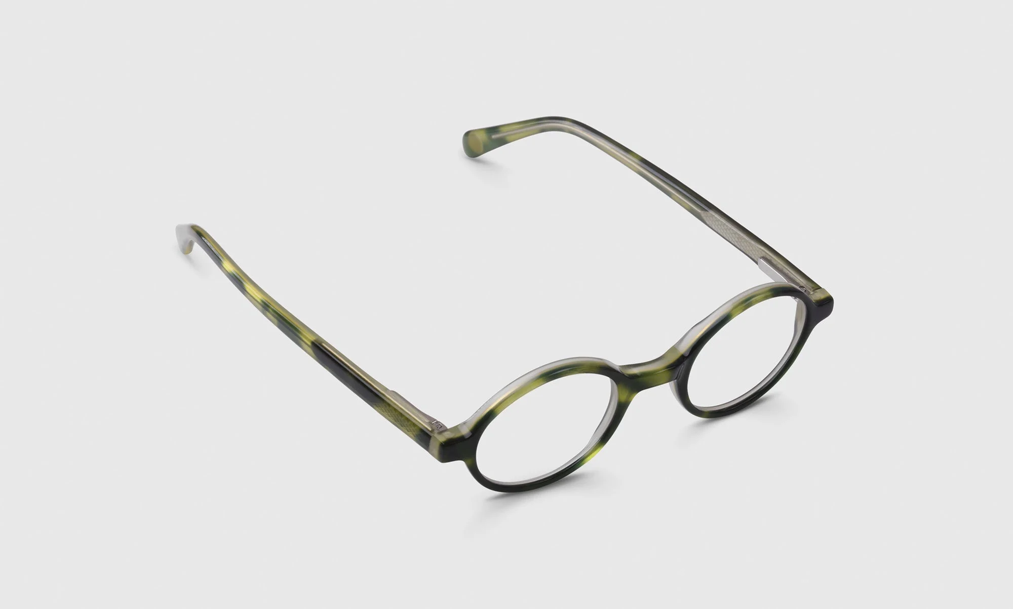 P. Body Color 00 - Milky Black, Grey, and Amber Layered Front and Temples - Image 3