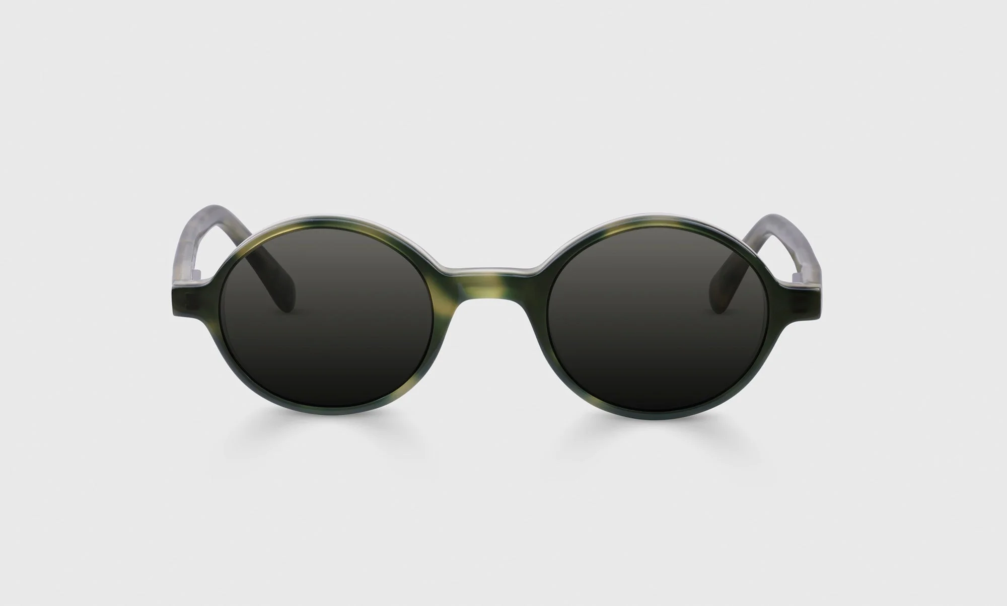 P. Body Color 00 - Milky Black, Grey, and Amber Layered Front and Temples