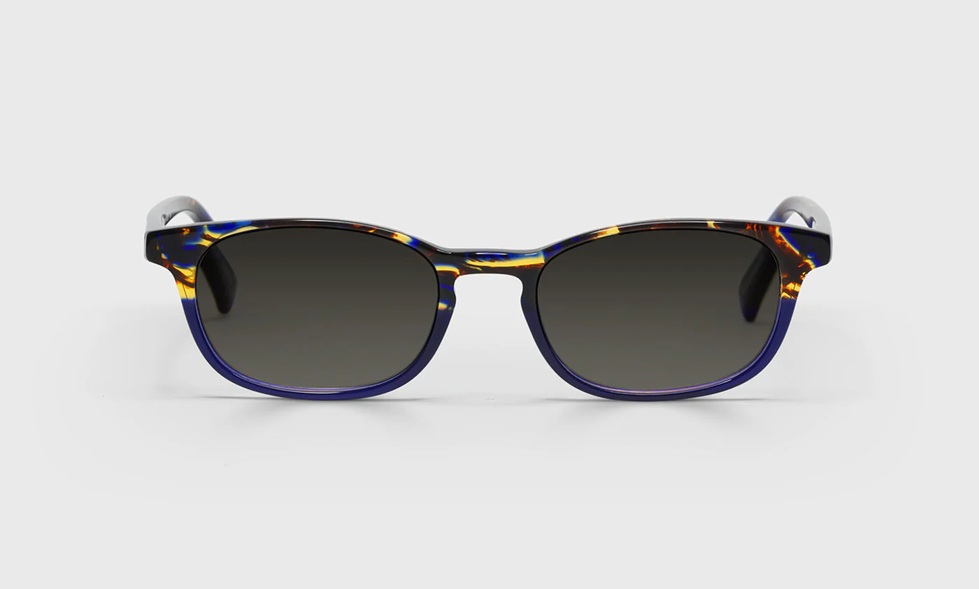 On Board Color 50 - Tortoise & Navy Front and Temples