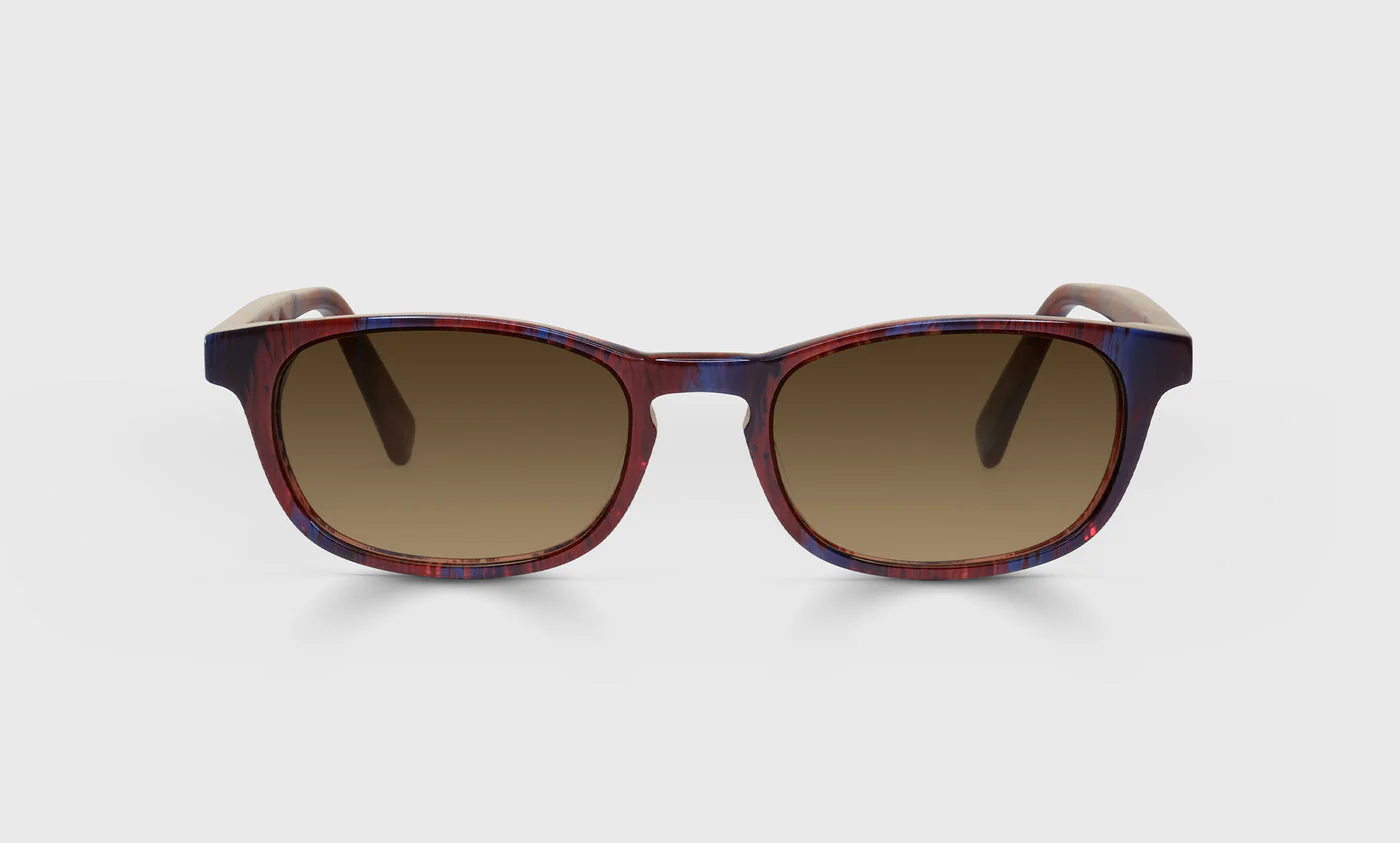 On Board Color 07 - Red Pattern Front and Temples