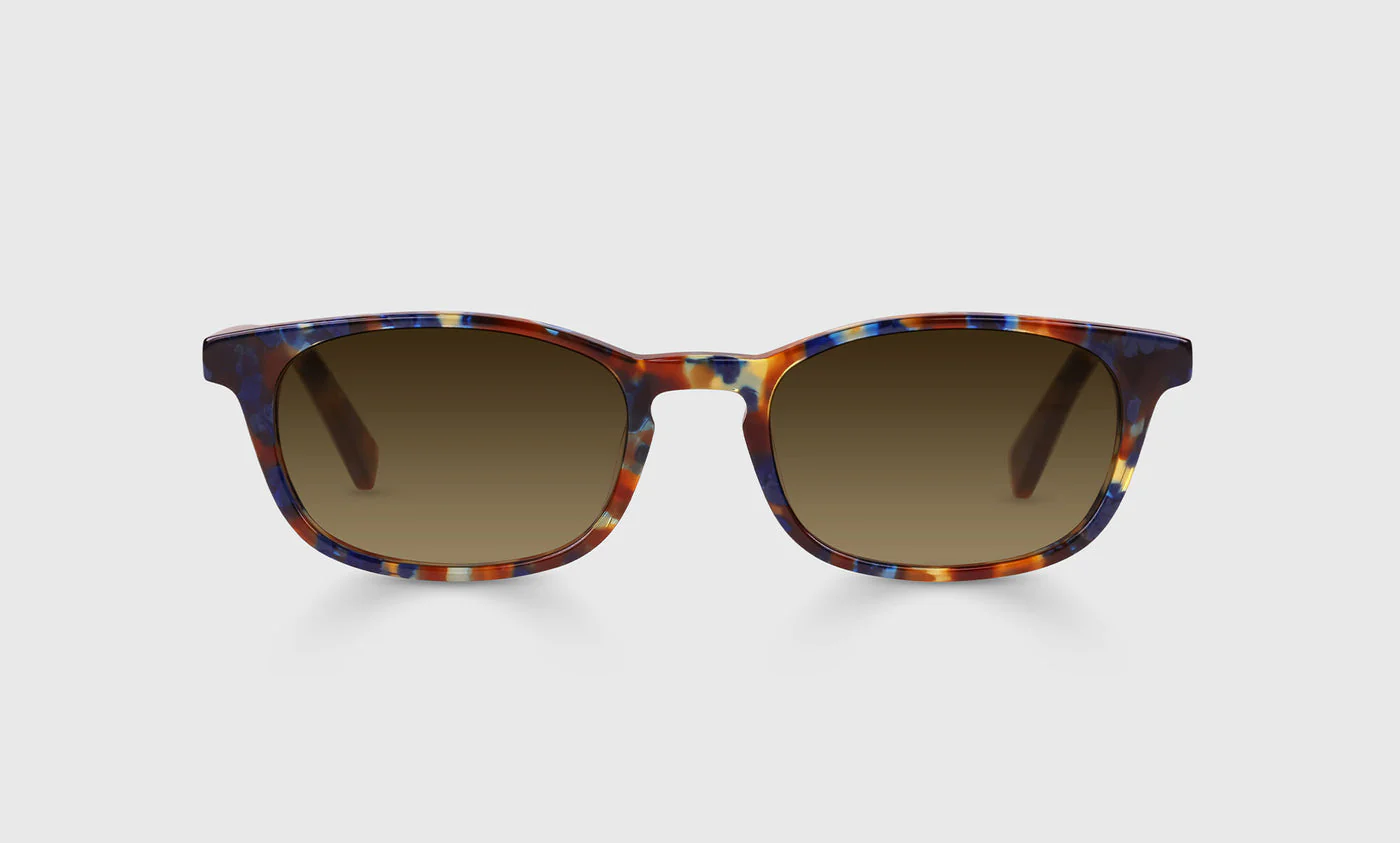 On Board Color 09 - Navy and Mahogany Tortoise Front and Temples