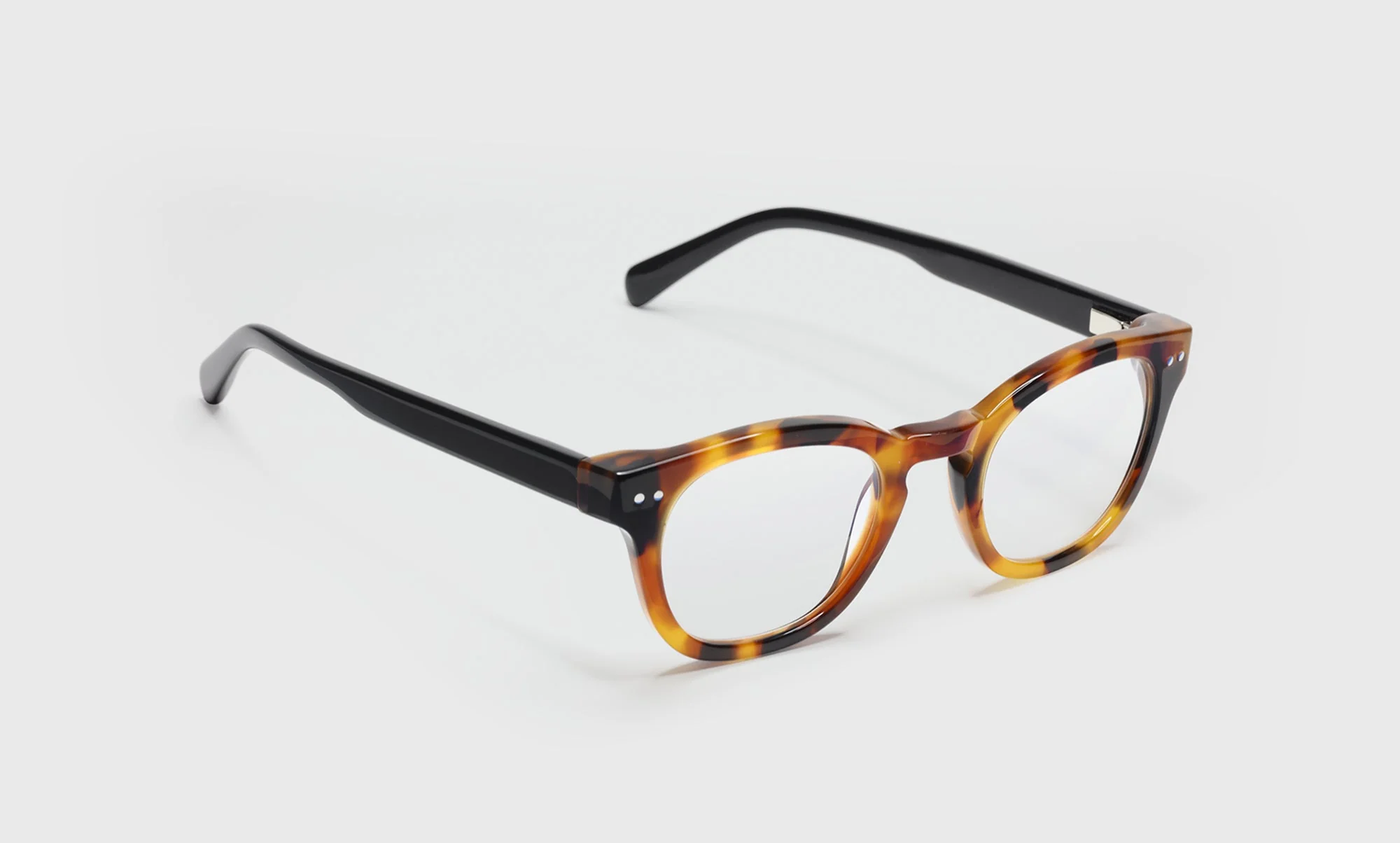Waylaid Average Color 21 - Orange Tortoise Front with Black Temples - Image 2