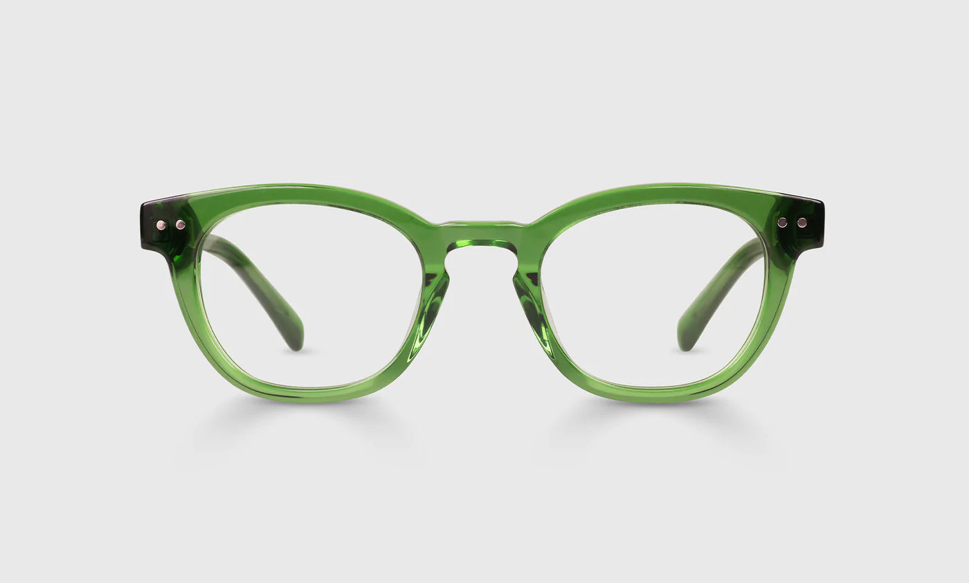 Waylaid Average Color 12 - Forest Green Crystal Front and Temples