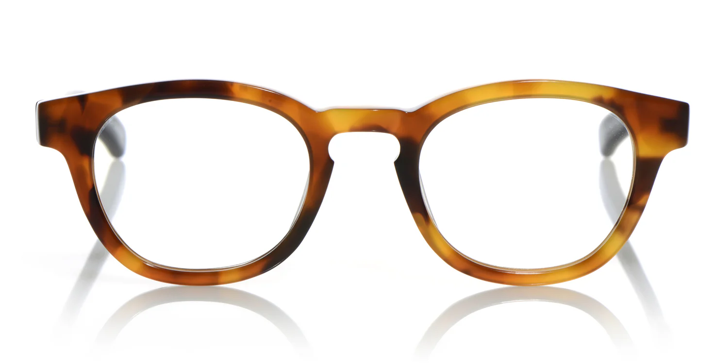 Waylaid Average Color 21 - Orange Tortoise Front with Black Temples - Image 2