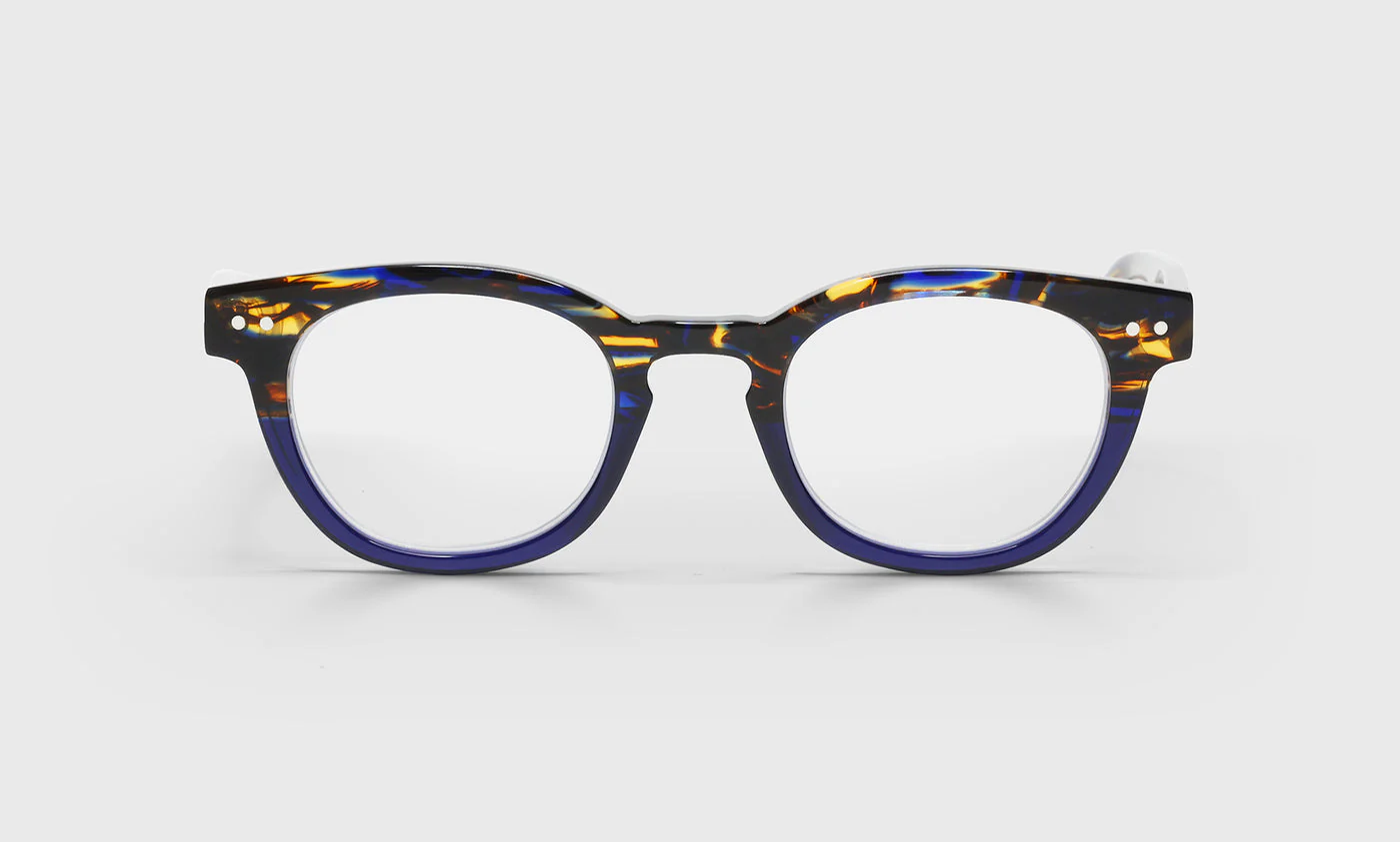 Waylaid Average Color 50 - Tortoise & Navy Front and Temples