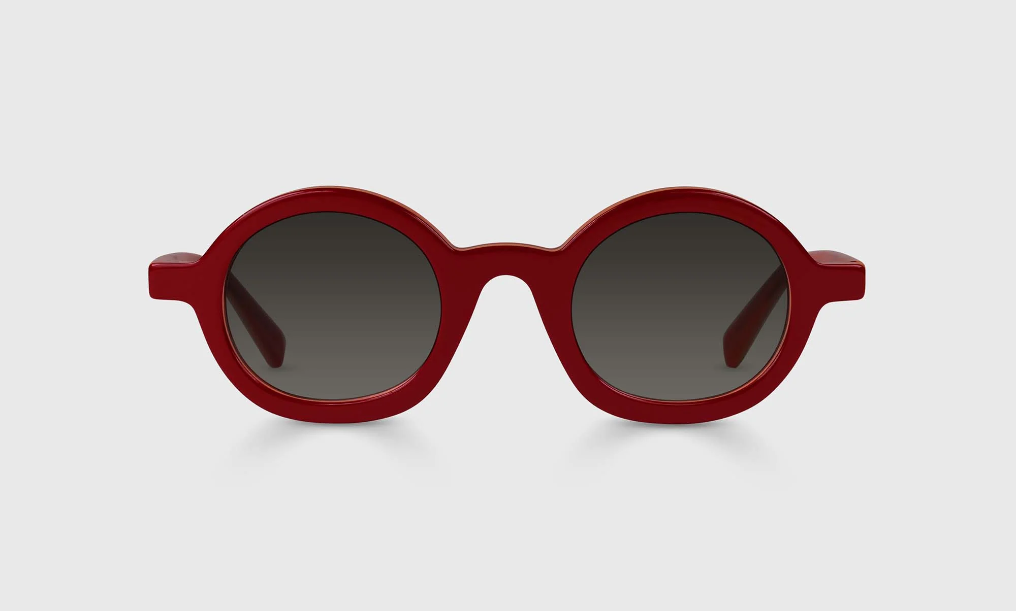Flat Tire Color 01 - Scarlet Red Layered Front and Temples
