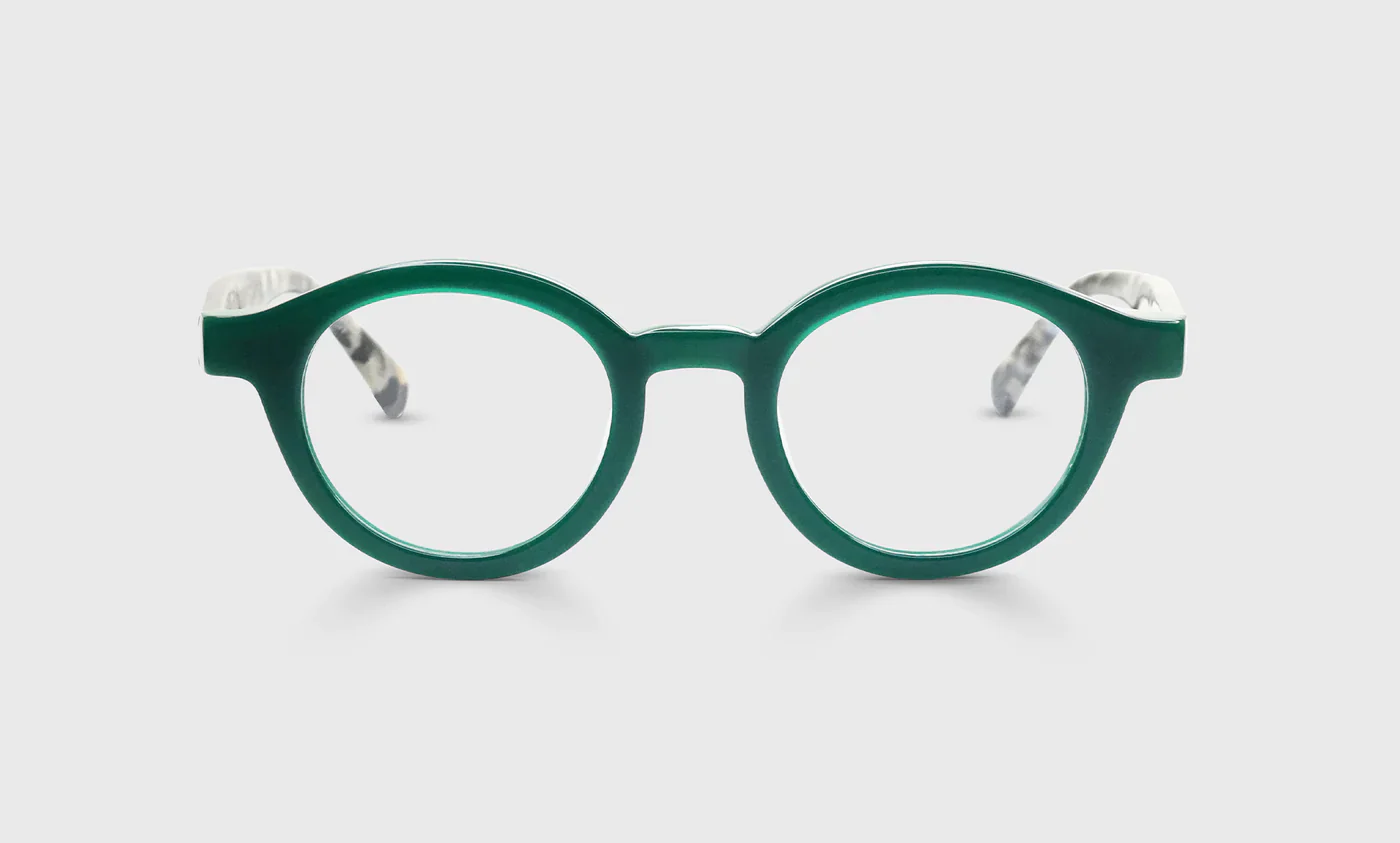 TV Party Average Color 18 - Green Front and Black with Grey Rock Garden Temples