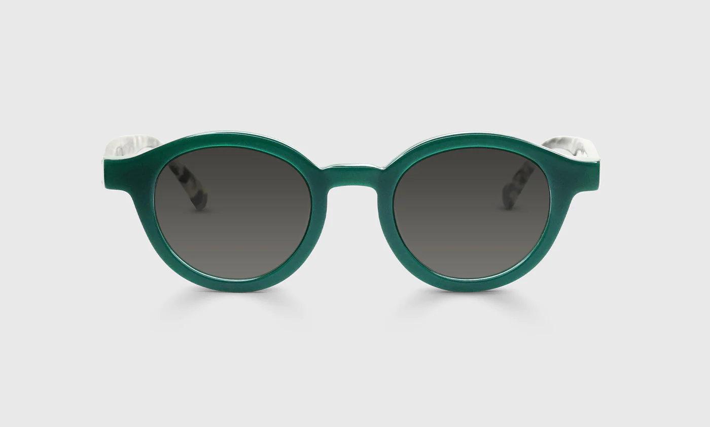 TV Party Average Color 18 - Green Front and Black with Grey Rock Garden Temples