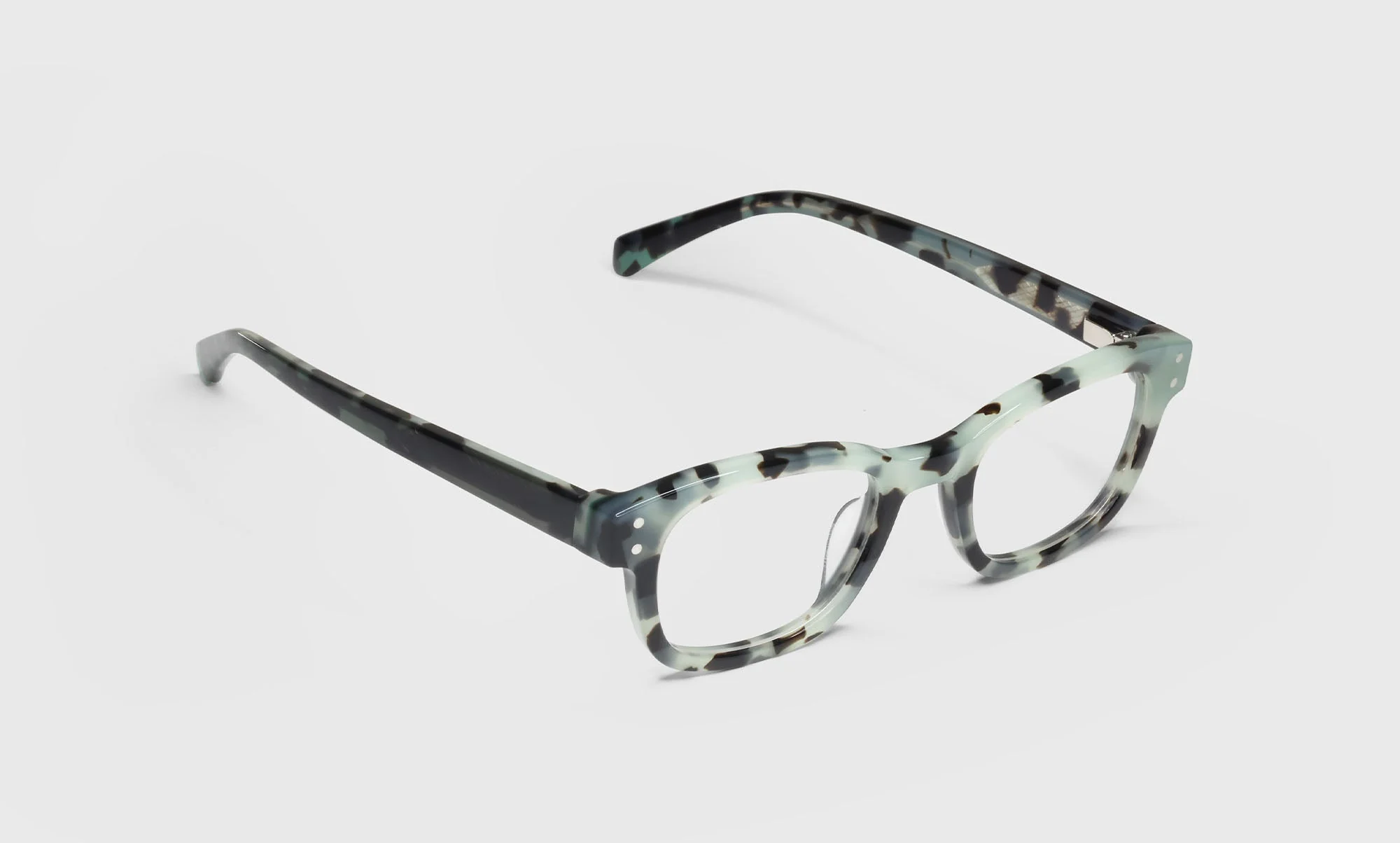 Biff Narrow Color 12 - Mint Chocolate Chip Front and Temples - Image 3