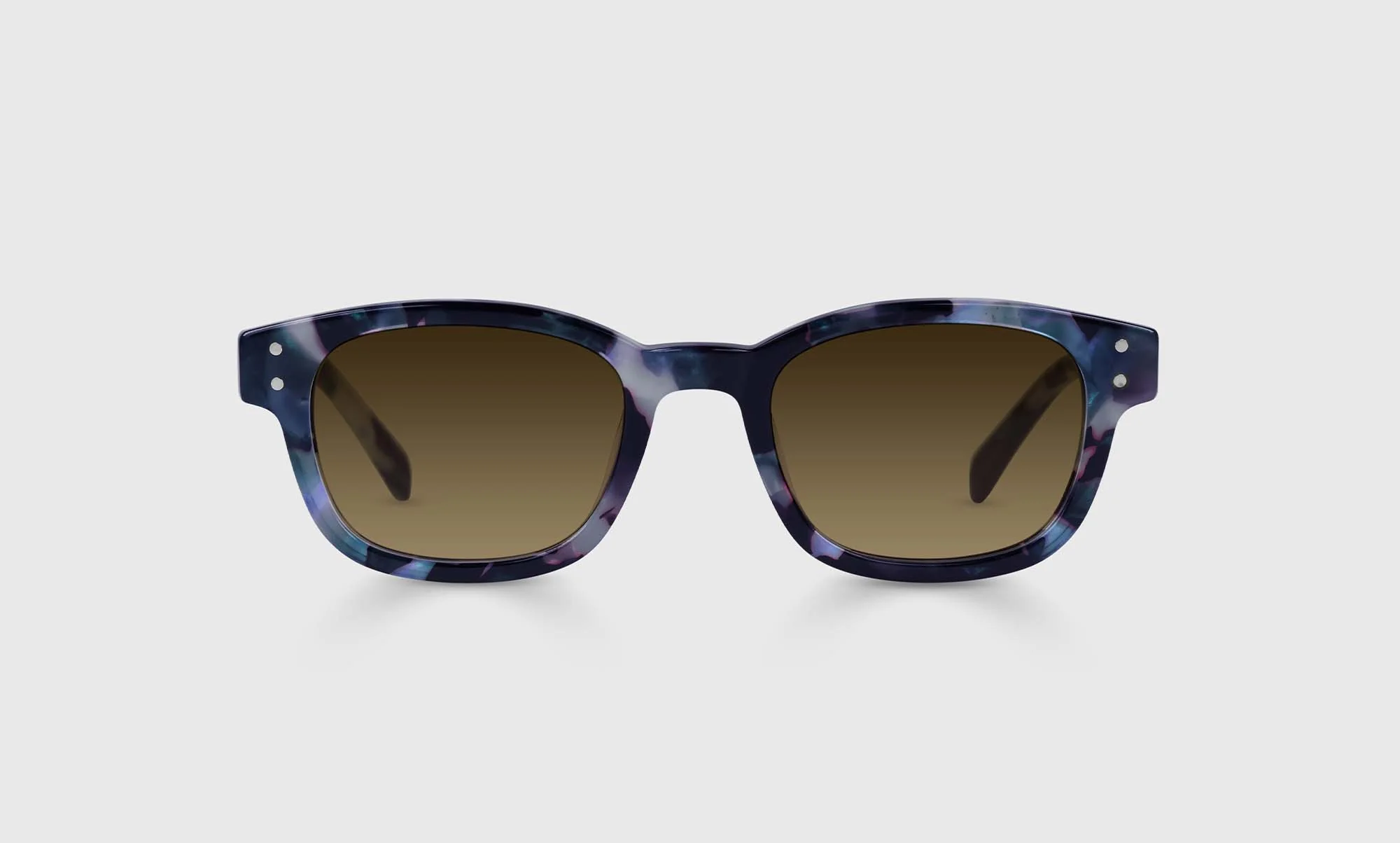 Biff Narrow Color 13 - Blueberry Tortoise Front and Temples - Image 2