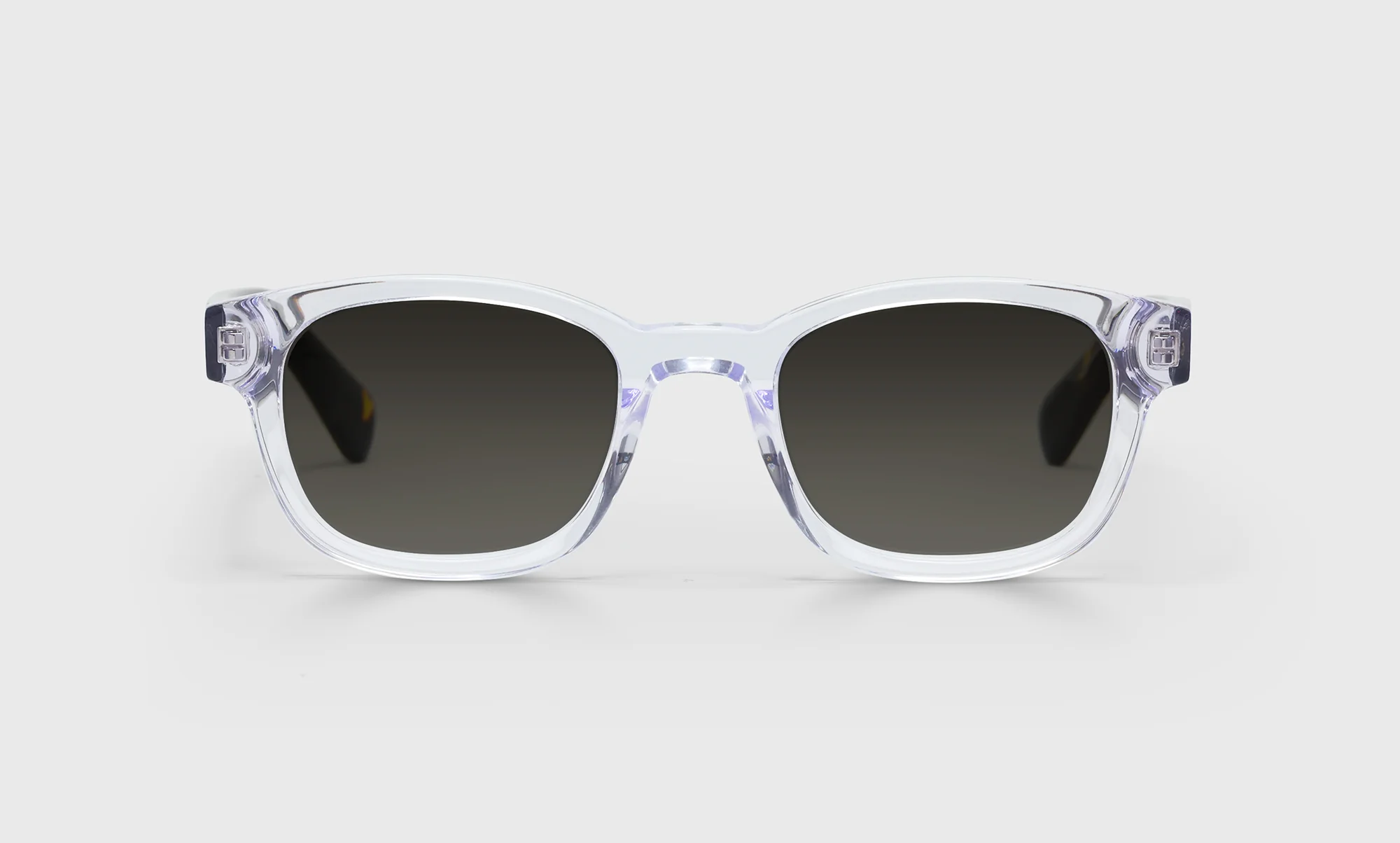 Biff Narrow Color 20 - Crystal Front with Demi Tortoise Temples - Image 4