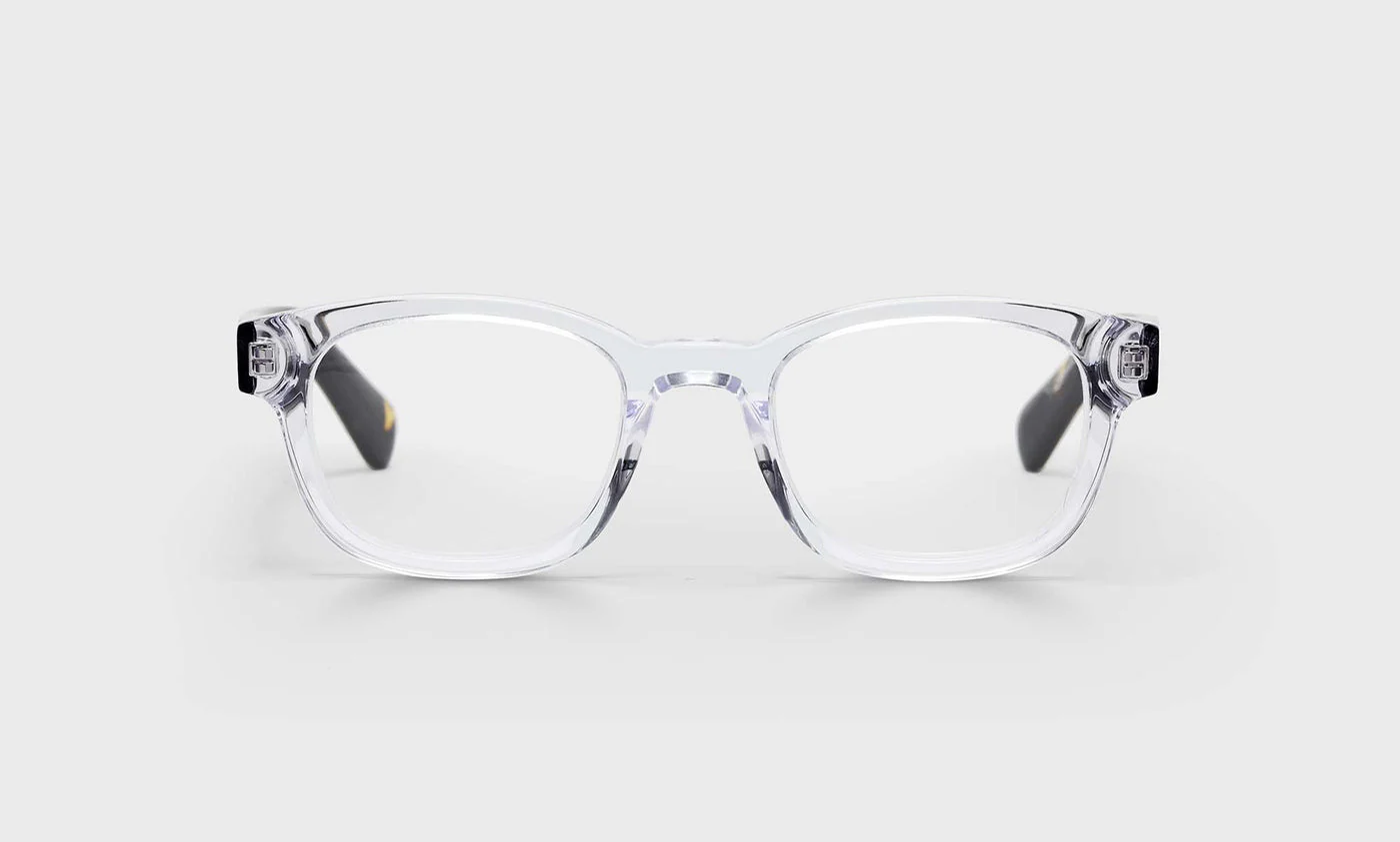 Biff Narrow Color 20 - Crystal Front with Demi Tortoise Temples