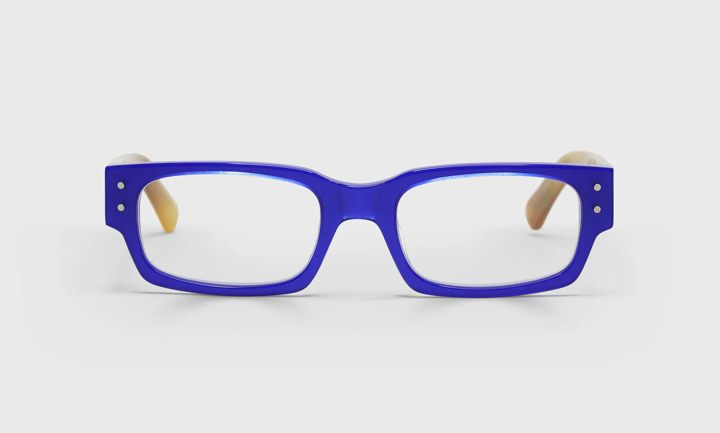 Peckerhead Color 20 - Cobalt Front with Blonde Temples