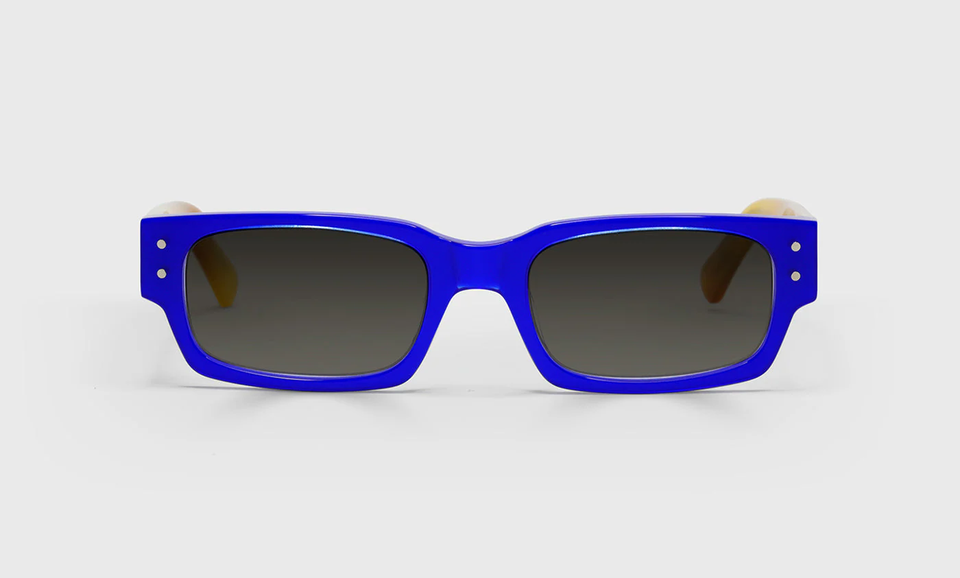 Peckerhead Color 20 - Cobalt Front with Blonde Temples