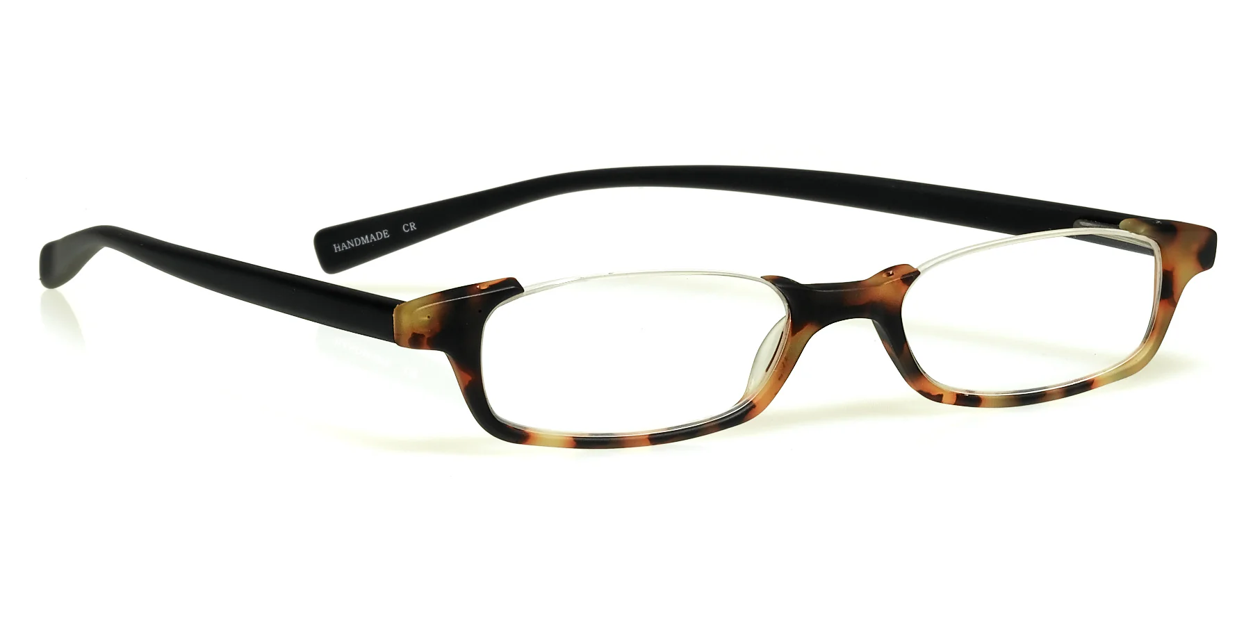 What Inheritance? Color 18 - Tortoise Front with Black Temples in a Matte Finish - Image 4
