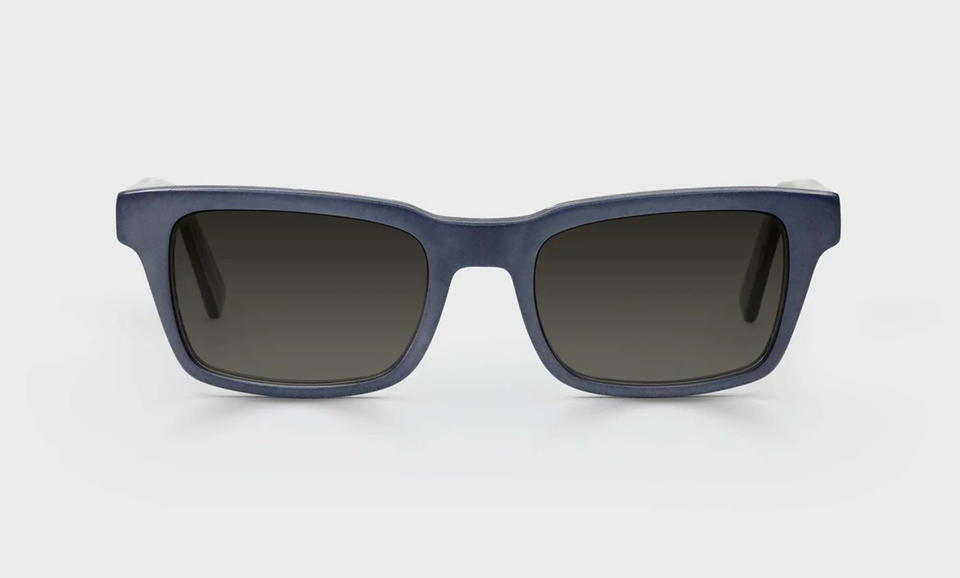 Fare n Square Color 10 - Matte Navy Front and Temples