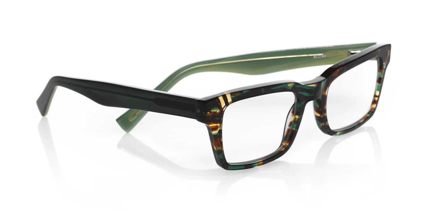 Fare n Square Color 11 - Green tortoise front with green temples - Image 3