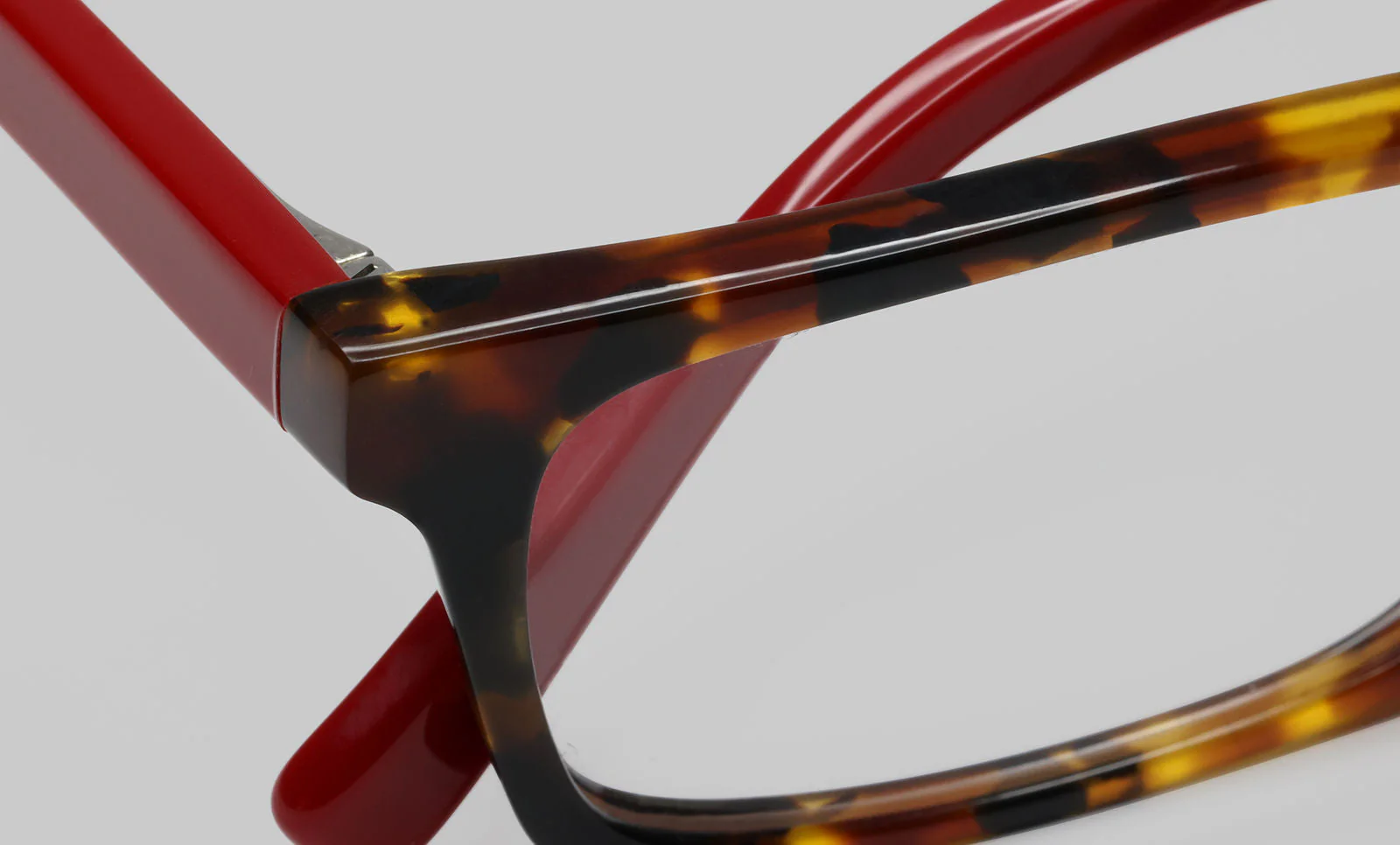 Number Cruncher Color 41 - Tortoise Front with Red Temples - Image 4