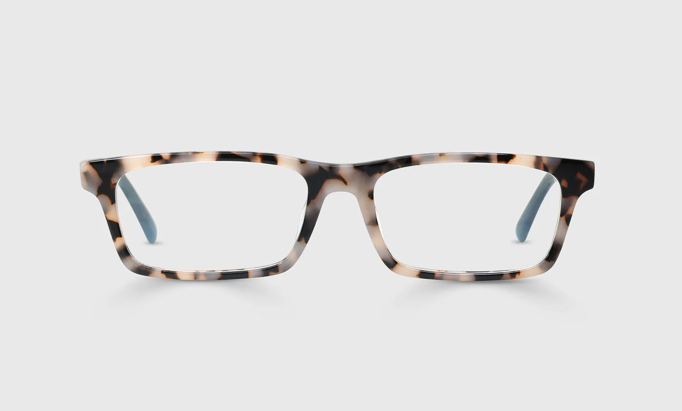 Number Cruncher Color 21 - Vanilla Tortoise Front and Milky Grey-Blue Temples - Image 2