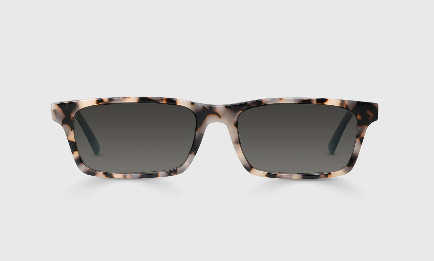 Number Cruncher Color 21 - Vanilla Tortoise Front and Milky Grey-Blue Temples - Image 2