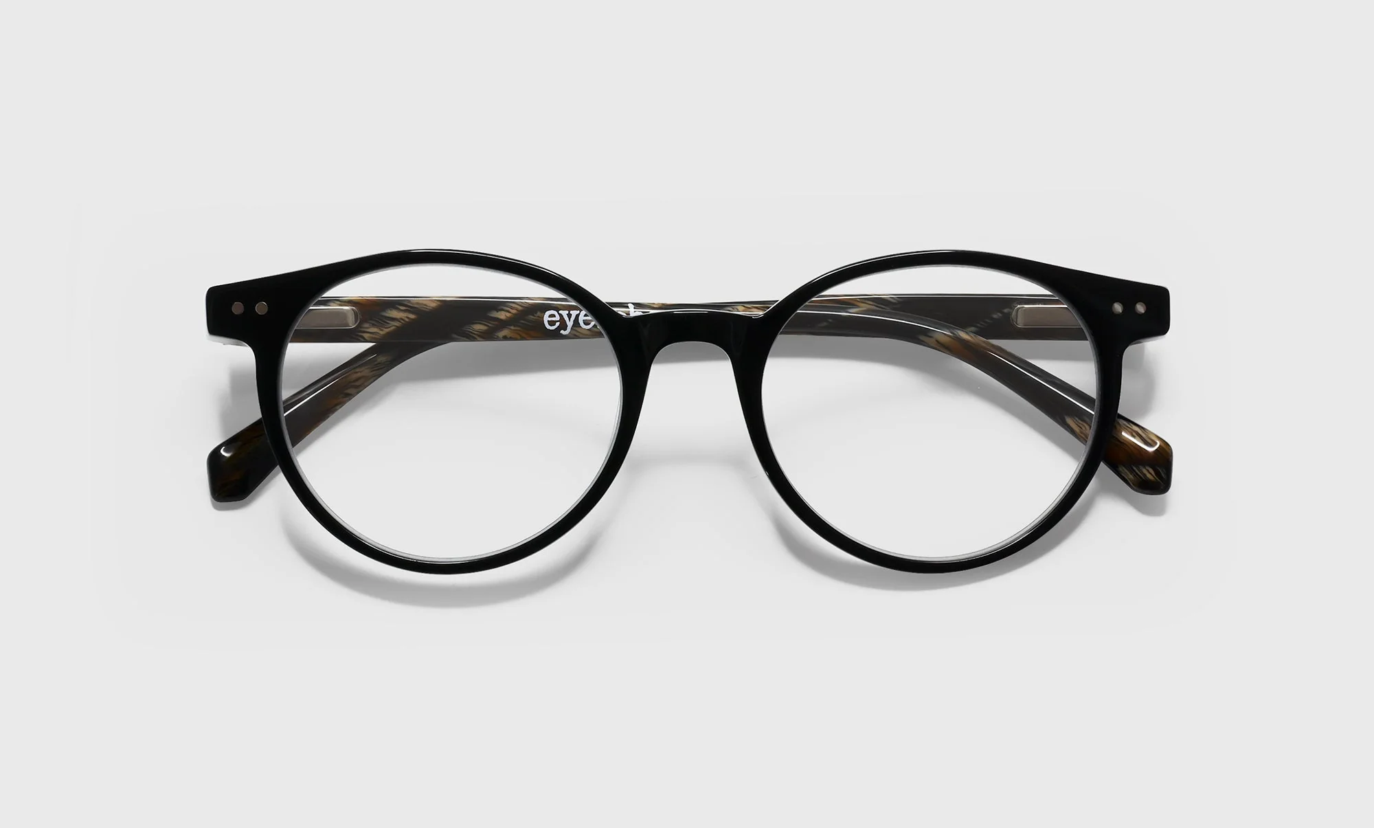 Case Closed Average Color 07 - Black & Horn Front and Temples - Image 3