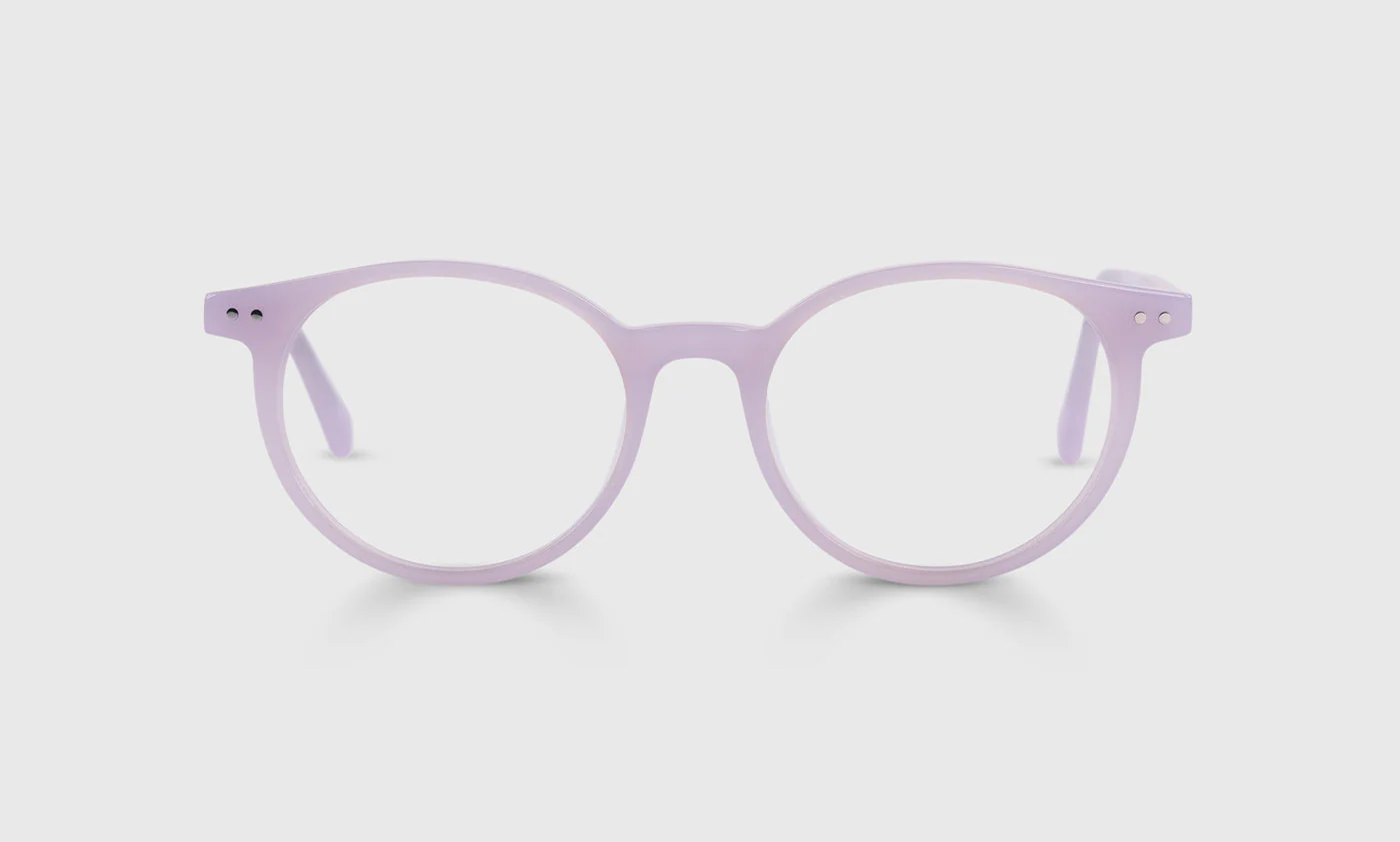 Case Closed Average Color 22 - Milky Lavender Front and Temples