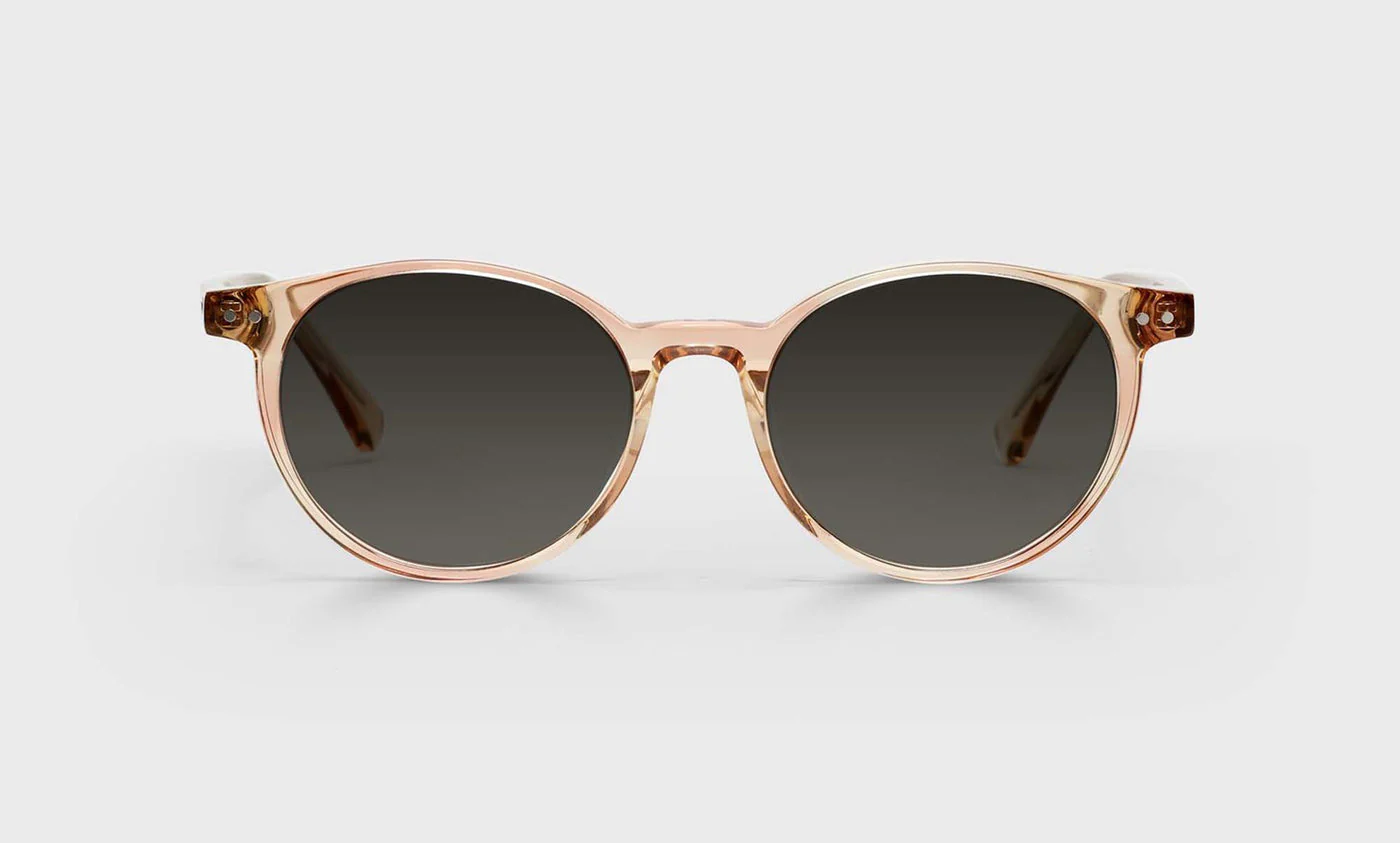 Case Closed Average Color 44 - Blush Crystal Front and Temples