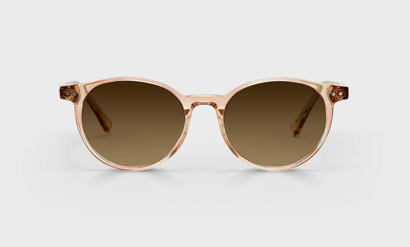 Case Closed Average Color 44 - Blush Crystal Front and Temples