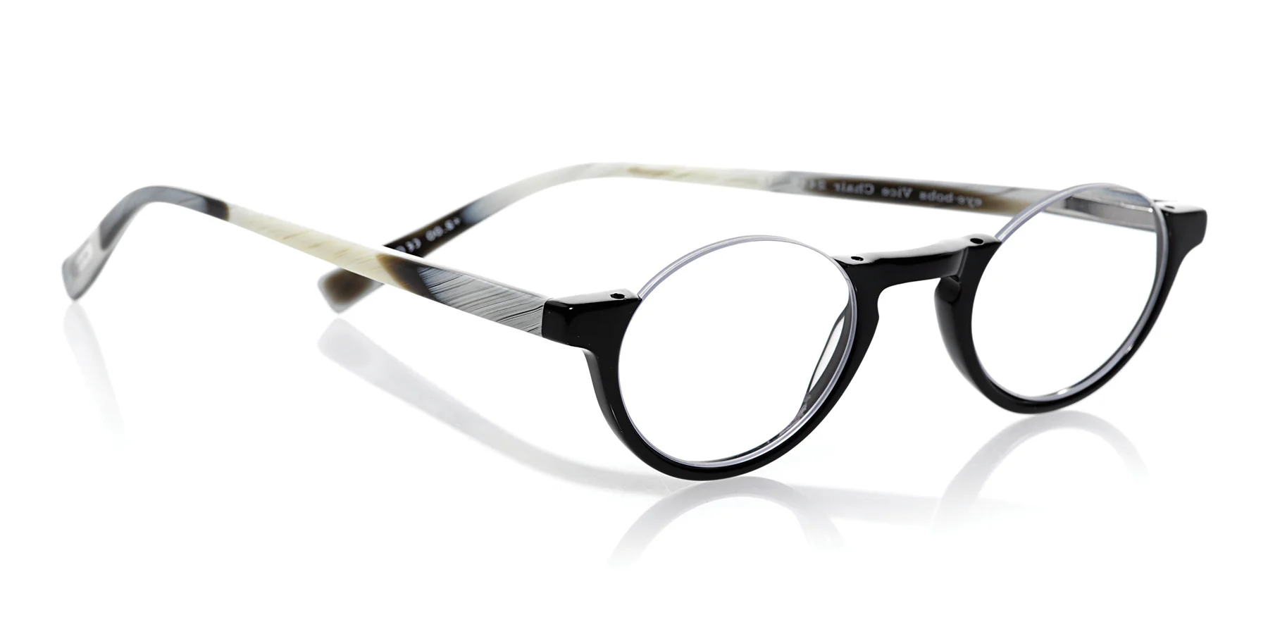 Vice Chair Color 18 - Black front with horn temples - Image 3
