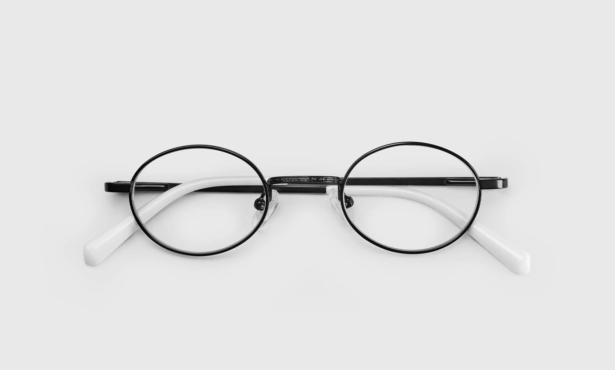 Teddy Color 17 - Midnight Green Metal Front and White Temples - Image 2