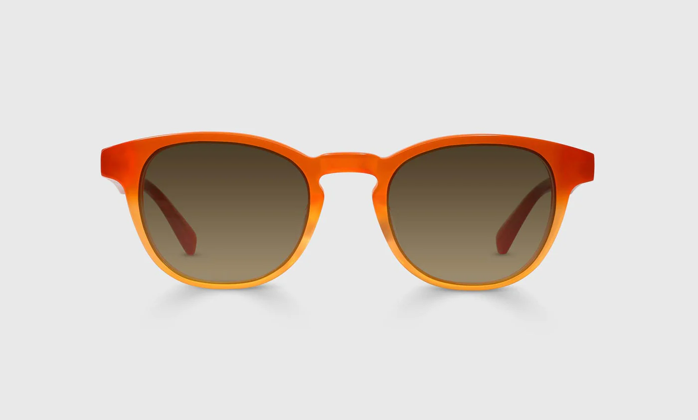 Clearly… Color 76 - Orange to Peach Fade Front and Temples