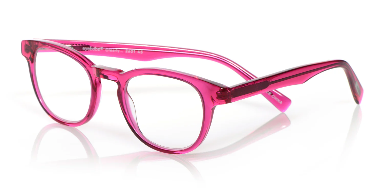 Clearly... Color 45 - Pink Crystal Front and Temples - Image 2