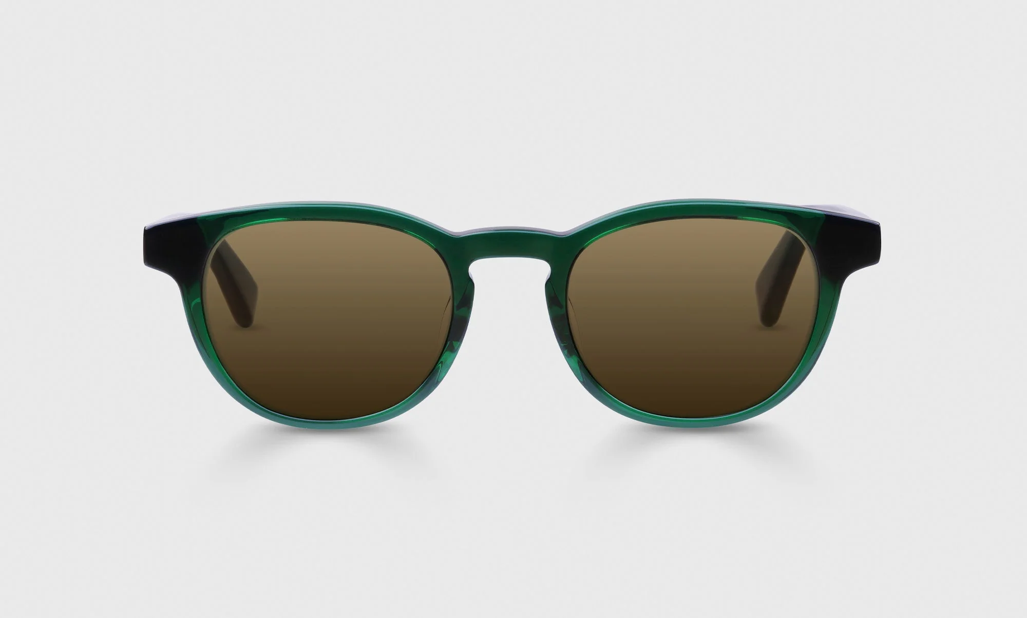 Clearly... Color 14 - Emerald Green Crystal Front and Temples