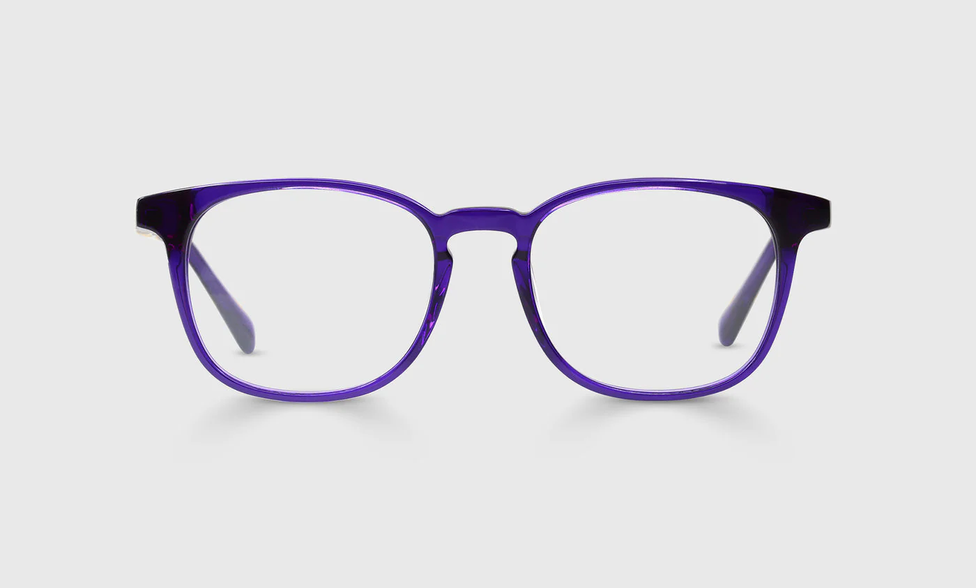 Boardroom Color 15 - Violet Purple Crystal Front and Temples