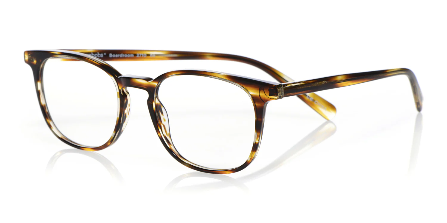 Boardroom Color 86 - Brown Demi Stripe Front and Temples - Image 3