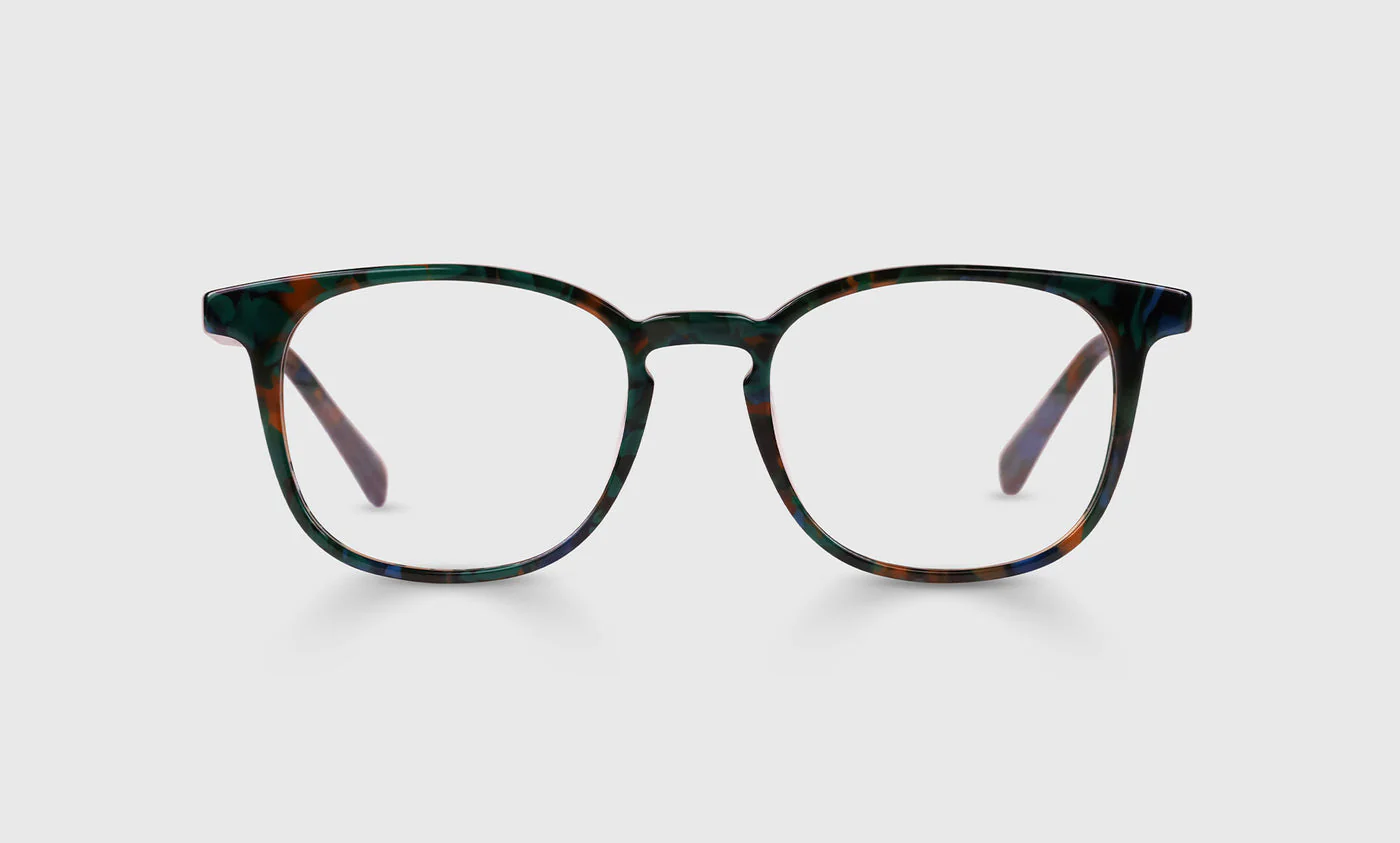 Boardroom Color 18 - Hunter Green and Blue Front and Templed