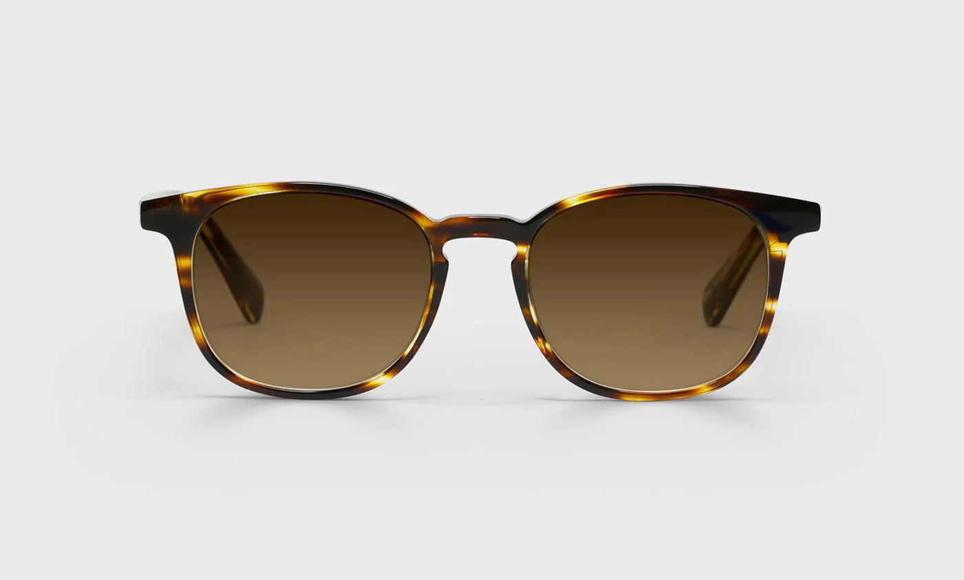 Boardroom Color 86 - Brown Demi Stripe Front and Temples