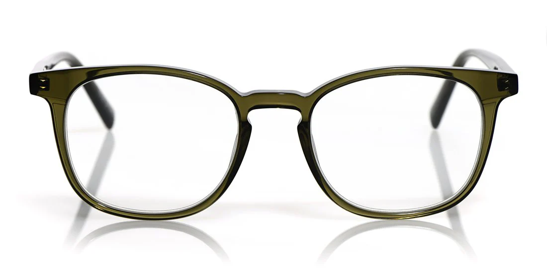 Boardroom Color 17 - Olive Crystal Front and Temples - Image 2