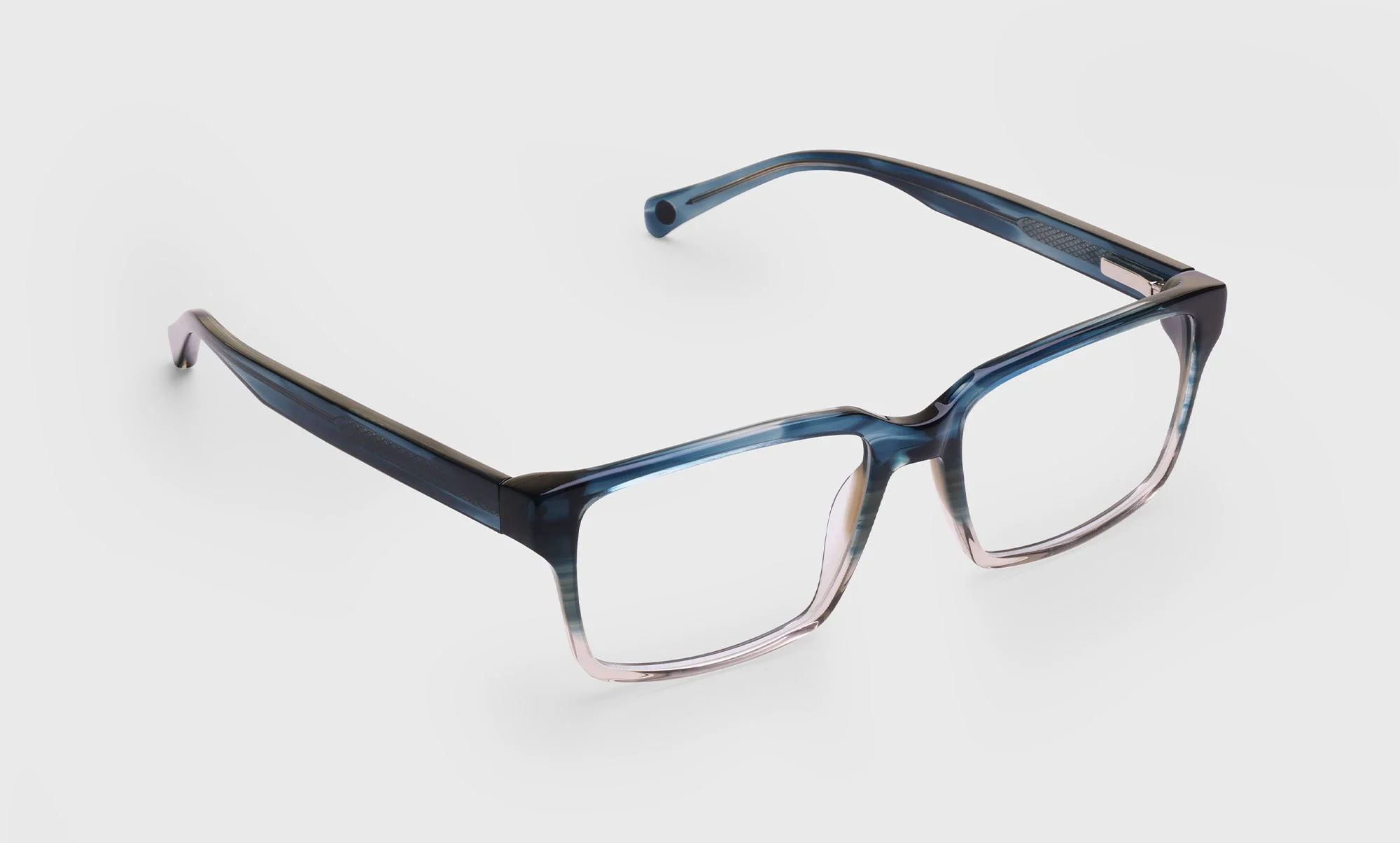 Wide Eyed Color 59 - Teal Demi Fade Front with Teal Demi Temples - Image 3